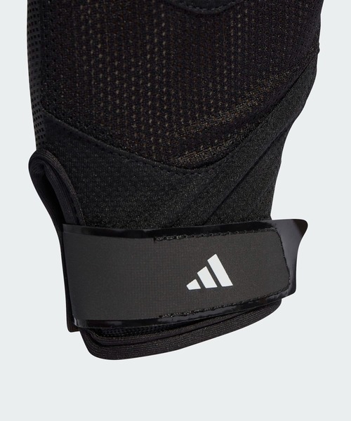 adidas（アディダス）の「トレーニンググローブ / アディダス adidas（手袋・メンズ・ブラック・LARGE/MEDIUM/SMALL/X-LARGE/XX-LARGE）」の2枚目の写真