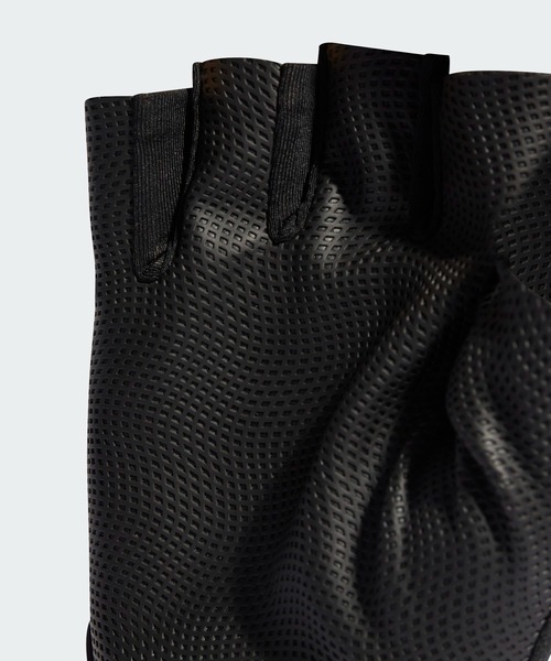 adidas（アディダス）の「トレーニンググローブ / アディダス adidas（手袋・メンズ・ブラック・LARGE/MEDIUM/SMALL/X-LARGE/XX-LARGE）」の3枚目の写真