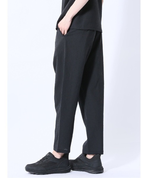 m.f.editorial（エムエフエディトリアル）の「【ストレッチ ウォッシャブル】m.f.エディトリアル メンズ circle motion Air バルーンパンツ(セットアップ可能)（その他パンツ・メンズ・ネイビー/ブラック・LARGE/X-LARGE/MEDIUM）」の10枚目の写真