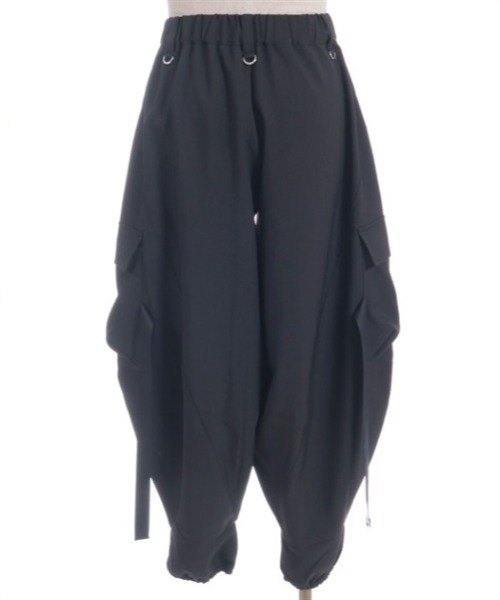 【新品未使用タグ付き】nagonstans レイヤード バルーン パンツ S 黒 2024 MAKERS MARK PANTS｜black｜Bottom｜HOORSENBUHS(ホーセン