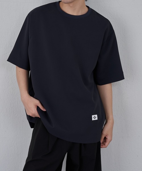 COLONY 2139(コロニートゥーワンスリーナイン)の「ロゴ付きリラックス半袖TEE(Tシャツ/カットソー・メンズ・ネイビー/ブラック・MEDIUM/LARGE)」の7枚目の写真