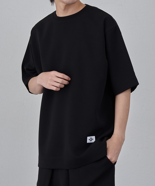 COLONY 2139(コロニートゥーワンスリーナイン)の「ロゴ付きリラックス半袖TEE(Tシャツ/カットソー・メンズ・ネイビー/ブラック・MEDIUM/LARGE)」の3枚目の写真