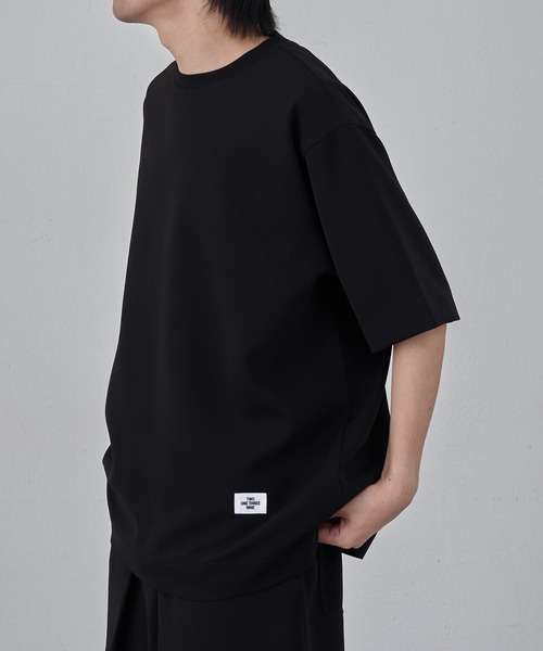 COLONY 2139(コロニートゥーワンスリーナイン)の「ロゴ付きリラックス半袖TEE(Tシャツ/カットソー・メンズ・ネイビー/ブラック・MEDIUM/LARGE)」の4枚目の写真