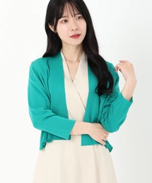 ストロベリー　フィールズ新品カーディガン ストロベリーフィールズ STRAWBERRY FIELDS 3Dフラワーニット