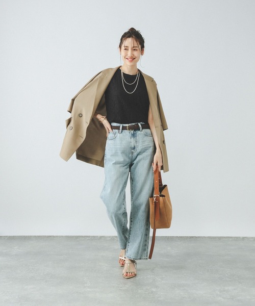 GLOBAL WORK（グローバルワーク）の「Beauteeレースタンク/497012（タンクトップ・レディース・ブラック/ブラウン/グレー/オフホワイト・MEDIUM/LARGE）」の11枚目の写真