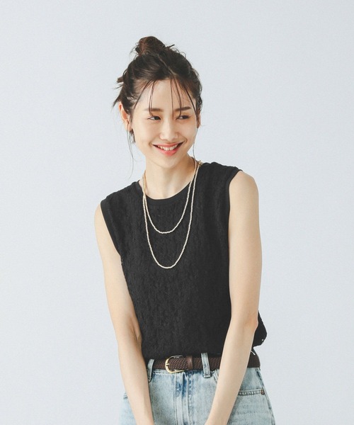 セール】Beauteeレースタンク/497012（タンクトップ）｜GLOBAL WORK