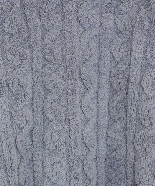 MAKE YOUR DAY（メイクユアデイ）の「両面ボアプルオーバー■150.160cm（スウェット・キッズ・グレー/ブラウン/アイボリー・160/150）」の11枚目の写真