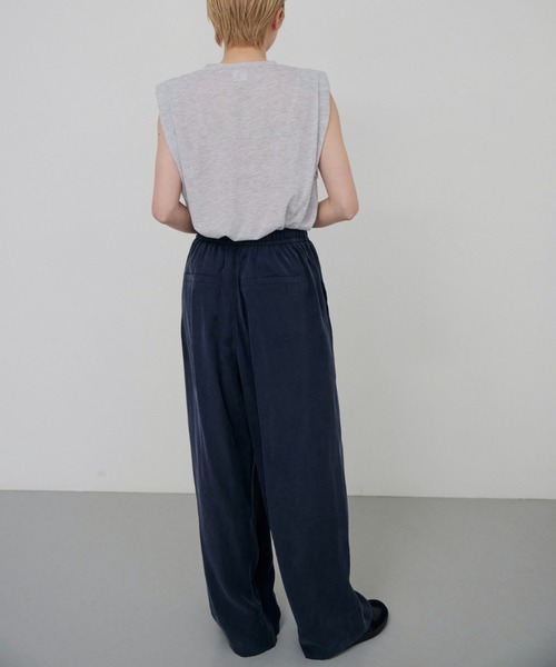 lit（リット）の「Cupra Easy Pants（その他パンツ・レディース・ネイビー/ブラウン・FREE）」の10枚目の写真