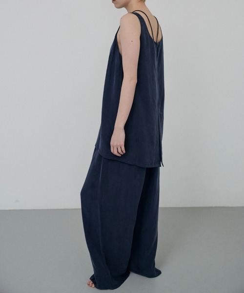 lit（リット）の「Cupra Easy Pants（その他パンツ・レディース・ネイビー/ブラウン・FREE）」の16枚目の写真