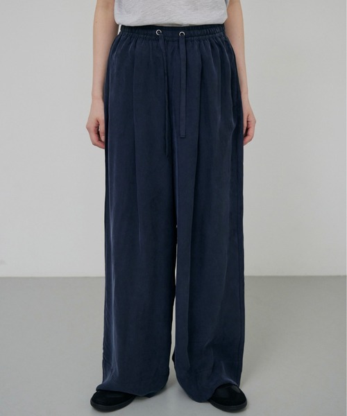 lit（リット）の「Cupra Easy Pants（その他パンツ・レディース・ネイビー/ブラウン・FREE）」の8枚目の写真