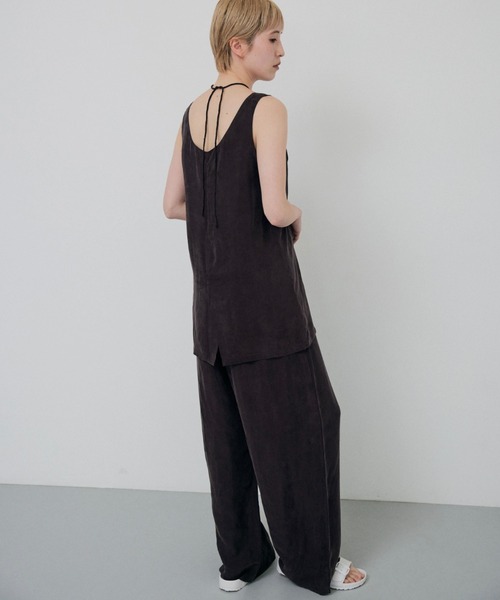 lit（リット）の「Cupra Easy Pants（その他パンツ・レディース・ネイビー/ブラウン・FREE）」の20枚目の写真