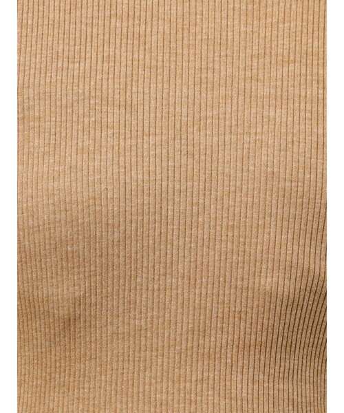 Htage（テージ）の「【Htage】palm別注バックオープンロングスリーブTee（Tシャツ/カットソー・レディース・アイボリー/キャメル・SMALL/MEDIUM）」の19枚目の写真