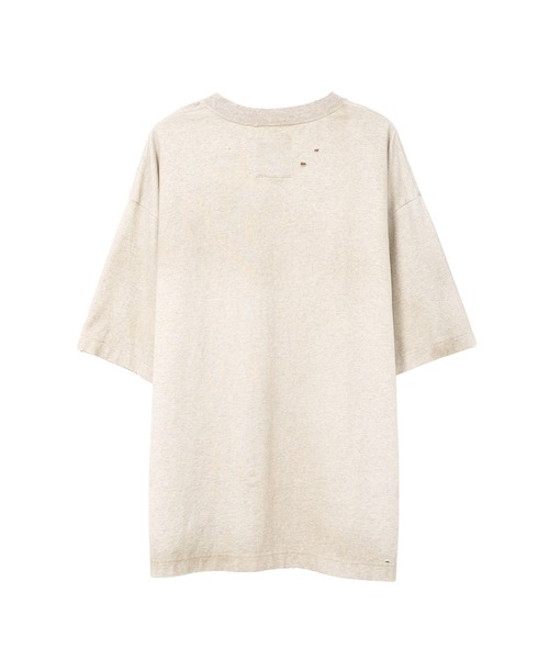 Maison MIHARA YASUHIRO(メゾンミハラヤスヒロ)の「Cat Printed Embellished Distressed T-shirt(Tシャツ/カットソー・メンズ・ブラック/ホワイト/グレー・46/44/48)」の17枚目の写真