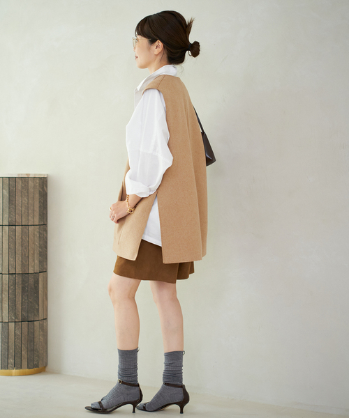 Plage プラージュ　WO オーバーベスト 追加》WO オーバーベスト（ベスト）｜Plage（プラージュ）の通販