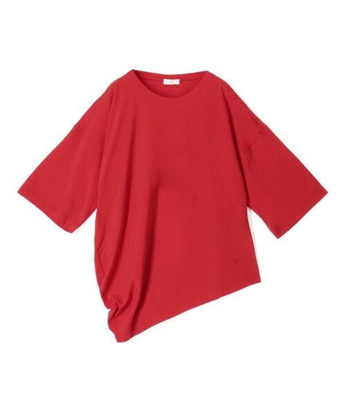 TOMORROWLAND .B コットンテンセル アシンメトリックTシャツ（T