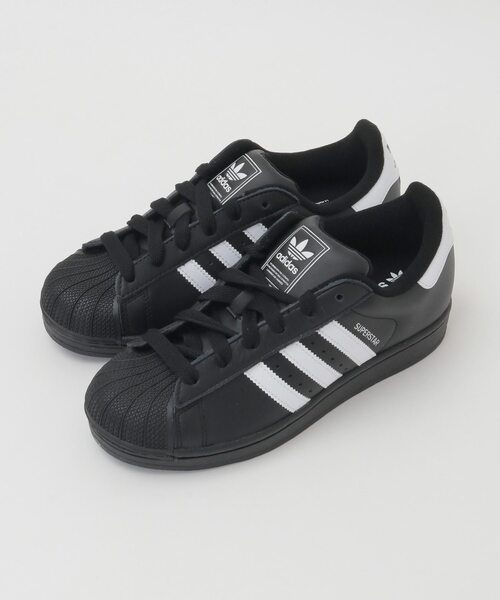 LOGEMENT DE CLAIRE（ロジュモンドクレール）の「【adidas/アディダス】SUPERSTAR Ⅱ（スニーカー・レディース・ブラック/ホワイト・3/4/2）」の2枚目の写真