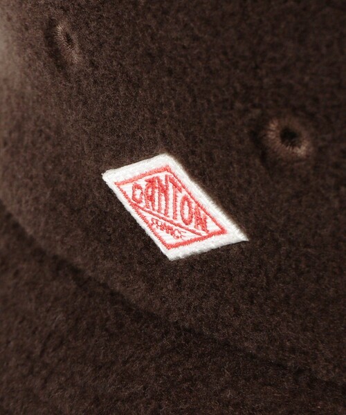 DANTON（ダントン）の「【別注】DANTON / フリース ハット（ハット・メンズ・ブラウン/ブラック・ONE SIZE）」の6枚目の写真