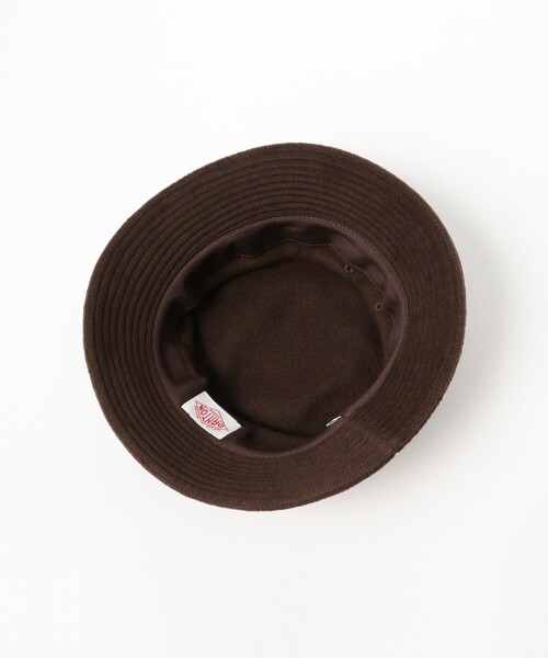 DANTON（ダントン）の「【別注】DANTON / フリース ハット（ハット・メンズ・ブラウン/ブラック・ONE SIZE）」の7枚目の写真