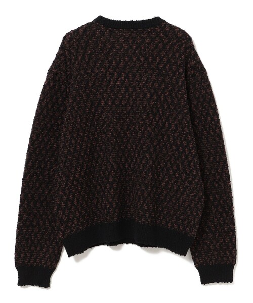 セール】5ゲージ ツイーディー クルーネック ニット（ニット/セーター