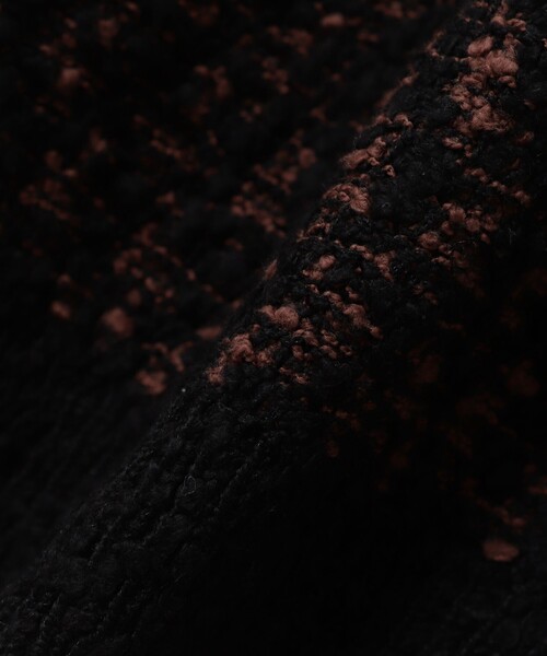 BEAMS(ビームス)の「5ゲージ ツイーディー クルーネック ニット(ニット/セーター・メンズ・ブラック/ブラウン・S/M/L/XL)」の11枚目の写真