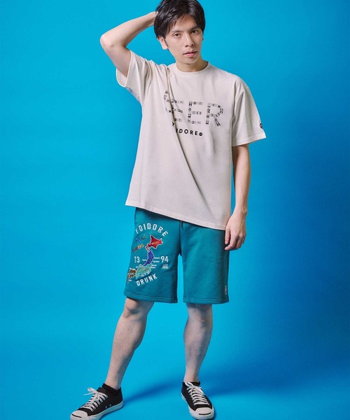JACKROSE(ジャックローズ)の「YOIDORE 酔っ払いフラワーTEE(Tシャツ/カットソー・メンズ・ホワイト/ブラック・M/XL/L)」の9枚目の写真