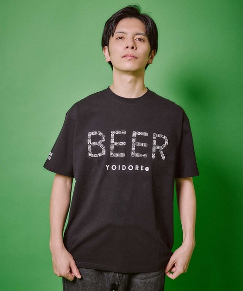 JACKROSE(ジャックローズ)の「YOIDORE 酔っ払いフラワーTEE(Tシャツ/カットソー・メンズ・ホワイト/ブラック・M/XL/L)」の16枚目の写真