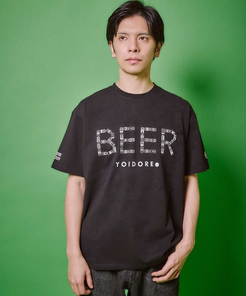 JACKROSE(ジャックローズ)の「YOIDORE 酔っ払いフラワーTEE(Tシャツ/カットソー・メンズ・ホワイト/ブラック・M/XL/L)」の17枚目の写真