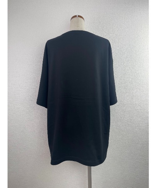 WORLD WIDE LOVE!（ワールドワイドラブ）の「シャッターチャンス　BIG TEE（Tシャツ/カットソー・レディース・ブラック/スモークピンク/オフホワイト・1）」の10枚目の写真