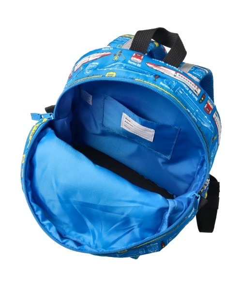Kids Foret（キッズフォーレ）の「JR新幹線電車総柄リュック（バックパック/リュック・キッズ・ブルー/ベージュ・M/L）」の7枚目の写真