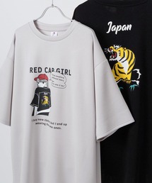 【70】【RCG】JAPAN ART  SAKURA/HANABI/TORA/TOKYO /Tシャツ/メンズ/レディース/ユニセックス/赤い帽子の女の子