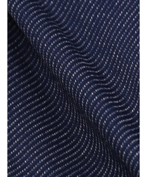 HARUYAMA(ハルヤマ)の「【完全ノーアイロン】 デニム調 ワイシャツ ボタンダウン 長袖 アイシャツ i-shirt(ビジネスシャツ・メンズ・ネイビー/ブルー/ブルー系その他・首回り41cm-裄丈84cm/首回り39cm-裄丈82cm/首回り38cm-裄丈80cm/首回り43cm-裄丈86cm)」の8枚目の写真