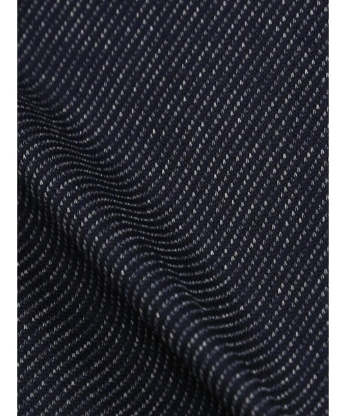 HARUYAMA(ハルヤマ)の「【完全ノーアイロン】 デニム調 ワイシャツ ボタンダウン 長袖 アイシャツ i-shirt(ビジネスシャツ・メンズ・ネイビー/ブルー/ブルー系その他・首回り41cm-裄丈84cm/首回り39cm-裄丈82cm/首回り38cm-裄丈80cm/首回り43cm-裄丈86cm)」の9枚目の写真