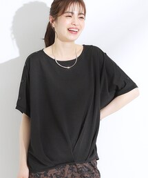 SHOO・LA・RUE | 【ひんやり/UV】高気温でも快適に インせず決まるドルマントップス(Tシャツ/カットソー)