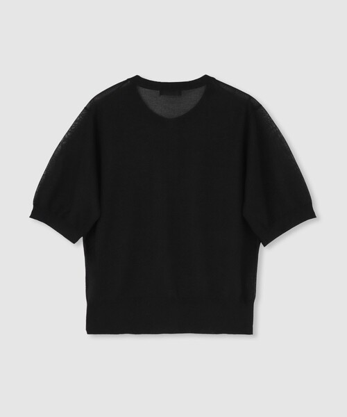 allureville(アルアバイル)の「スパークシアー半袖カーディガン(カーディガン/ボレロ・レディース・ゴールド/ブラック/ライトベージュ・2)」の12枚目の写真