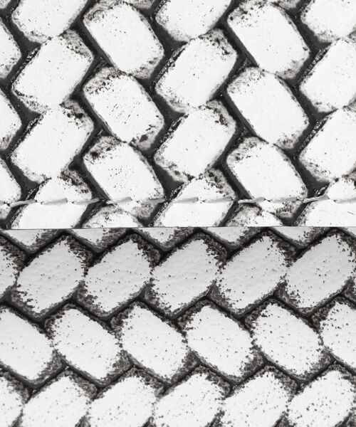 HIROKO HAYASHI(ヒロコハヤシ)の「OTTICA(オッティカ)長財布スリム(財布・レディース・グレー/アイボリー・00)」の16枚目の写真