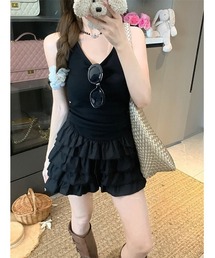 Ritzy（リッツィー）の「キャミソール風  フリル付きワンピース（ワンピース）」