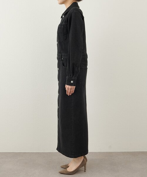 ストレッチデニムワンピース（ワンピース）｜Whim Gazette（ウィム