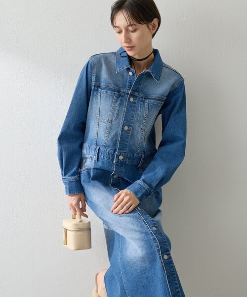 Whim Gazette 即完売品　DENIMワンピース Whim Gazette｜DENIMワンピース | Rakuten Fashion(楽天