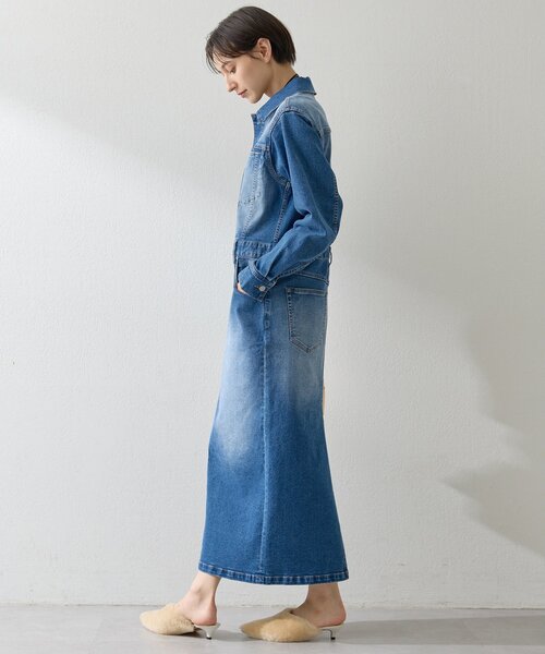ウィムガゼット　デニムワンピース ストレッチデニムワンピース | Whim Gazette(ウィム ガゼット