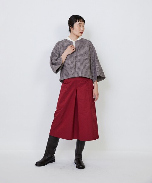 LOISIR（ロワズィール）の「インドコットンポプリンハンドスモッキングブラウスジャケット（シャツ/ブラウス・レディース・ブラック/モカ・FREE）」の21枚目の写真