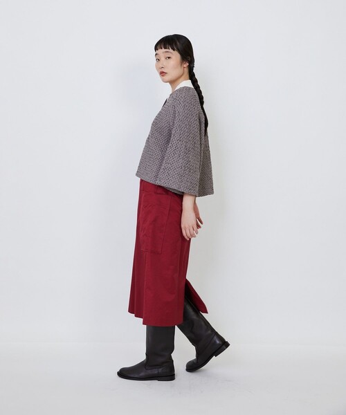 LOISIR（ロワズィール）の「インドコットンポプリンハンドスモッキングブラウスジャケット（シャツ/ブラウス・レディース・ブラック/モカ・FREE）」の20枚目の写真