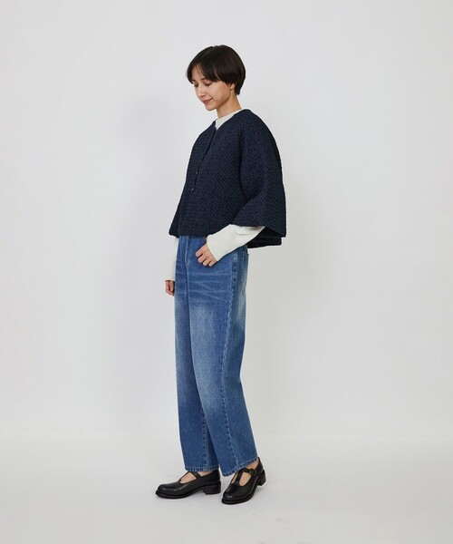 LOISIR（ロワズィール）の「インドコットンポプリンハンドスモッキングブラウスジャケット（シャツ/ブラウス・レディース・ブラック/モカ・FREE）」の10枚目の写真