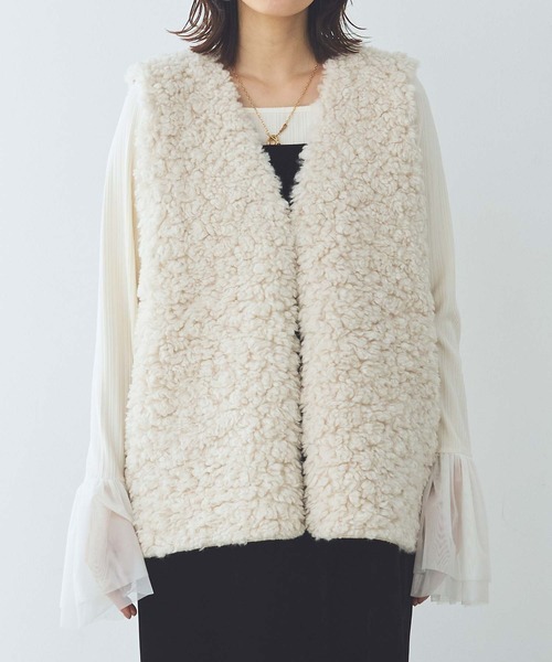 セール】LUカーリーファーミドルベスト（その他アウター）｜Gready