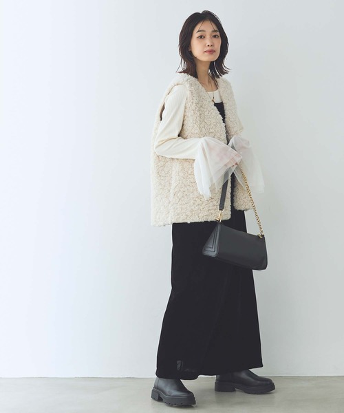 セール】LUカーリーファーミドルベスト（その他アウター）｜Gready