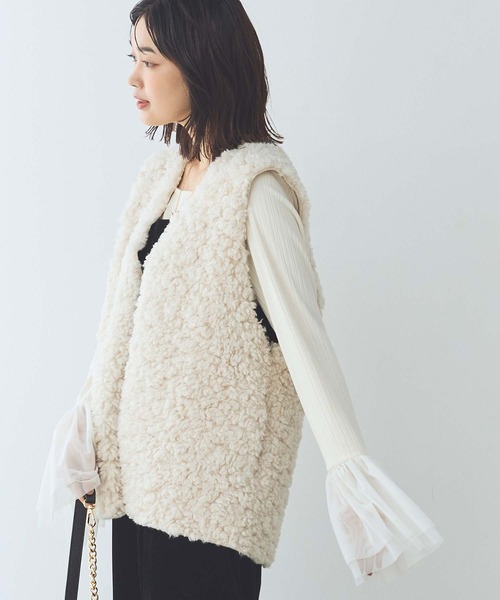 セール】LUカーリーファーミドルベスト（その他アウター）｜Gready