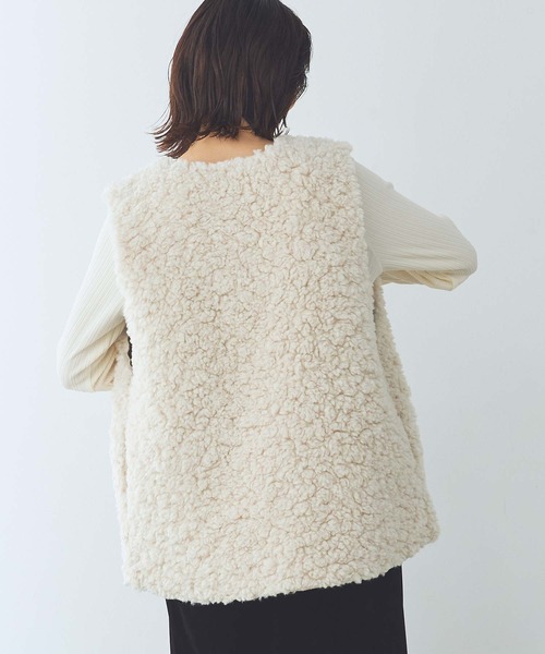 セール】LUカーリーファーミドルベスト（その他アウター）｜Gready