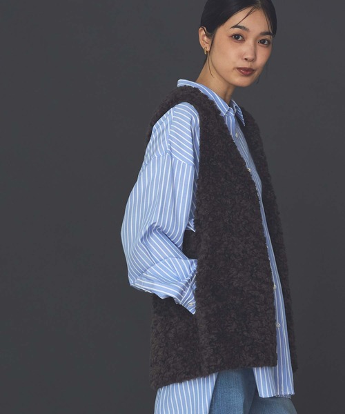 セール】LUカーリーファーミドルベスト（その他アウター）｜Gready