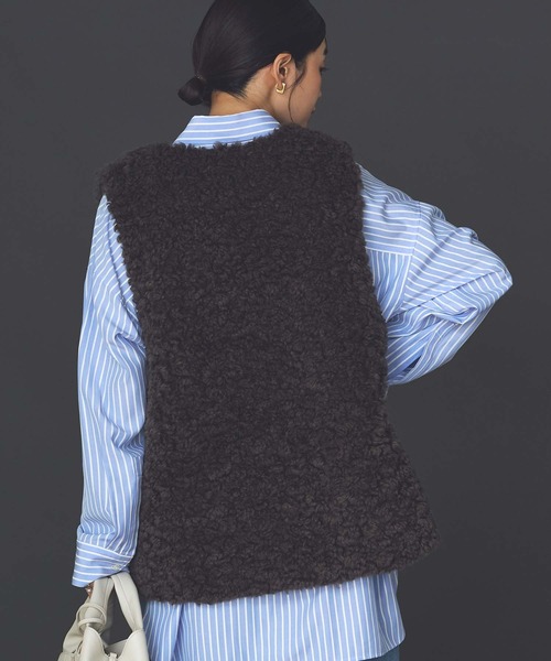 セール】LUカーリーファーミドルベスト（その他アウター）｜Gready