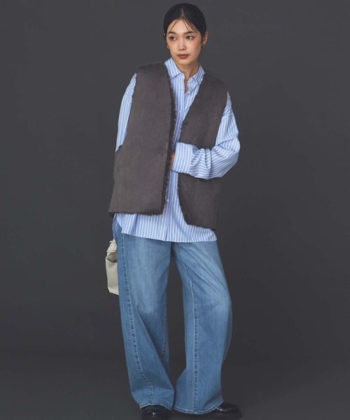 セール】LUカーリーファーミドルベスト（その他アウター）｜Gready