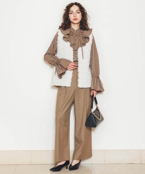 セール】LUカーリーファーミドルベスト（その他アウター）｜Gready